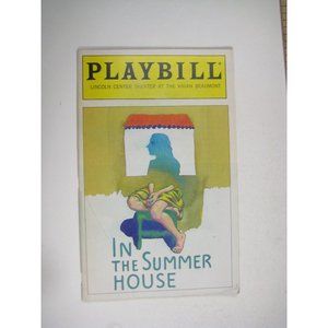In The Summer House 1993 Playbill Vivian Beaumont Alina Arenal Robert Castro